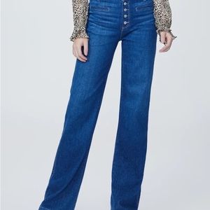 Paige Leenah Exposed Button Jeans Size 31 - New